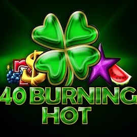 40 Burning Hot logo by Amusnet Interactive SpinMaya Casino