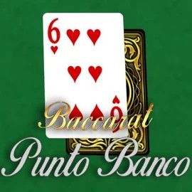 Baccarat - Punto Banco slot logo by Red Tiger Gaming at SpinMaya Casino