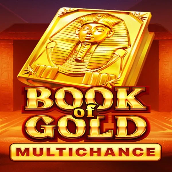 Book of Gold Multichance by Playson, showcased at spinmayaplay.com – game logo