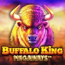 Buffalo King Megaways online game logo by Pragmatic Play on spinmayaplay.com