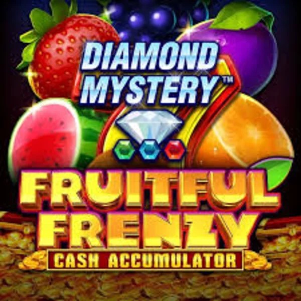 Diamond Mystery Fruitful Frenzy Cash Accumulator slot icon by Greentube, available at SpinMaya Casino