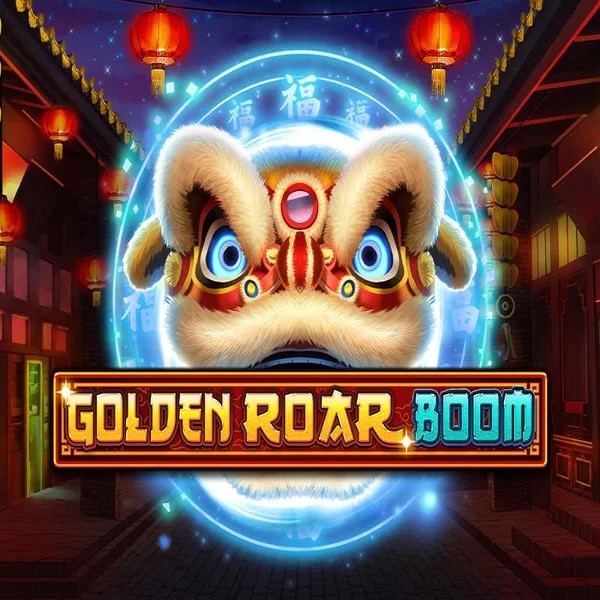 Golden Roar BOOM slot visual from Greentube available on spinmayaplay.com