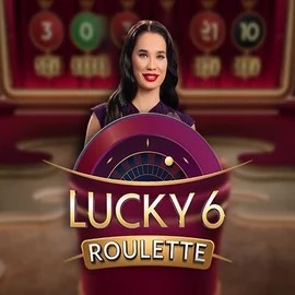 Lucky 6 Roulette game by Pragmatic Play – logo hosted on SpinMaya Casino