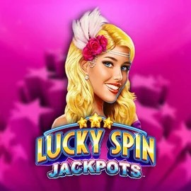 Lucky Spin Jackpots by Novomatic, showcased at spinmayaplay.com – game logo