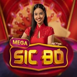 Mega Sic Bo online game logo by Pragmatic Play on spinmayaplay.com