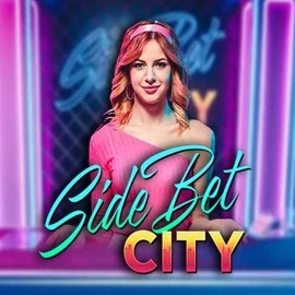 Official Live Casino logo: Side Bet City by Evolution at SpinMaya Casino