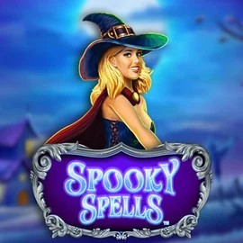 Enjoy Spooky Spells by Novomatic – logo hosted on spinmayaplay.com