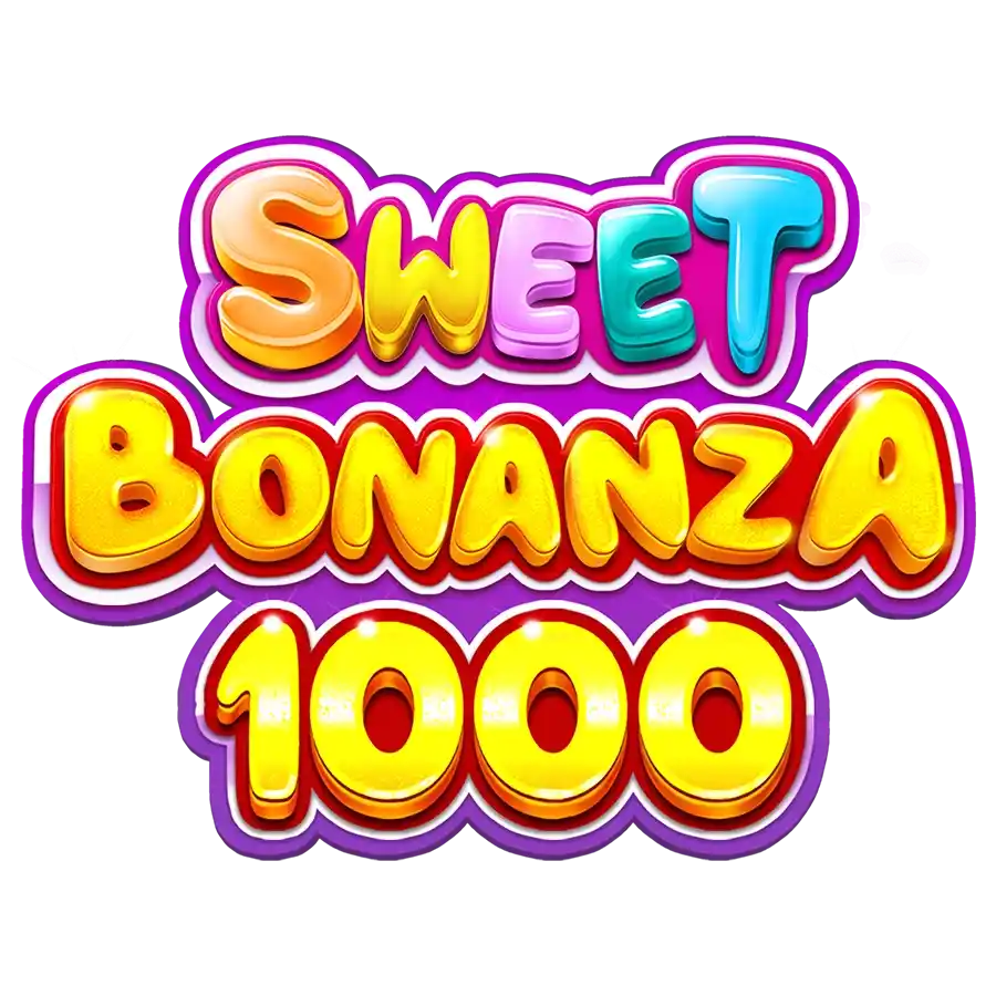 Logo of Sweet Bonanza 1000 from Pragmatic Play at SpinMaya Casino