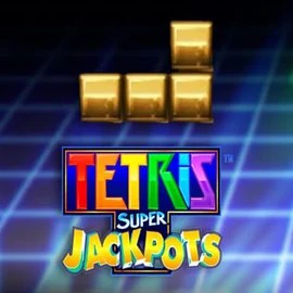 Tetris Super Jackpots logo by WMS SpinMaya Casino