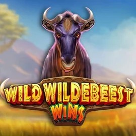 Wild Wildebeest Wins online game logo by Pragmatic Play on spinmayaplay.com