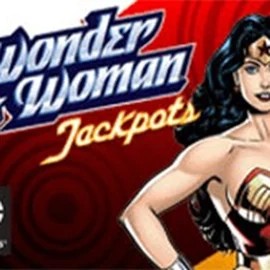 Enjoy Wonder Woman Jackpots by Amaya – logo hosted on spinmayaplay.com