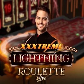 XXXtreme Lightning Roulette slot visual from Evolution available on spinmayaplay.com